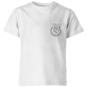 Magic: The Gathering Theros: Beyond Death Elspeth Mask Square Kids' T-Shirt - White