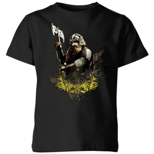 The Lord Of The Rings Gimli Kids' T-Shirt - Black