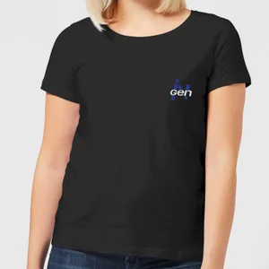 Jurassic Park InGen Pocket Women's T-Shirt - Black