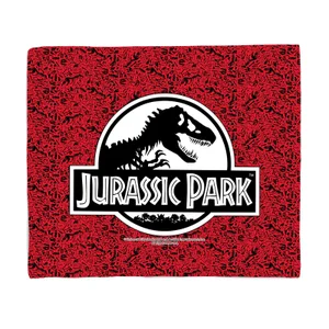Jurassic Park Logo Fleece Blanket