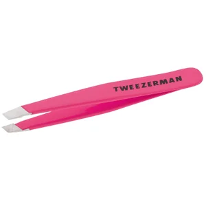 Tweezerman Mini Slant Tweezer Neon Pink
