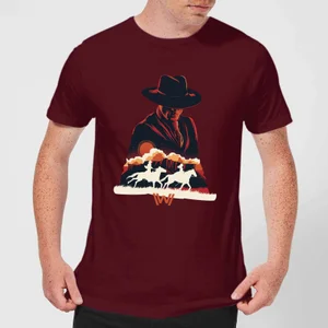 Westworld The Door Men's T-Shirt - Burgundy