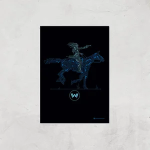 Westworld Core Permissions A2 Giclee Art Print
