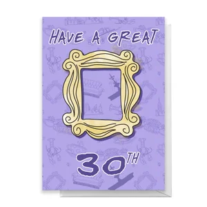 Friends Birthday 30th Greetings Card
