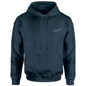 DC Birds of Prey Boobytrap Embroidered Unisex Hoodie - Navy