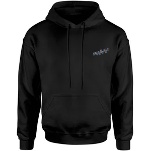 DC Birds of Prey Boobytrap Embroidered Unisex Hoodie - Black