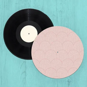 Trippy Rainbow Pink Slip Mat