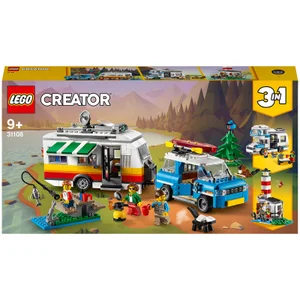 LEGO Creator: 3 in 1 Caravan Family Holiday Car Toy (31108)