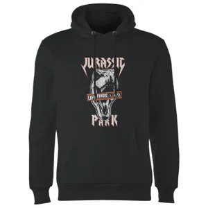 Jurassic Park Rex Punk Hoodie - Schwarz