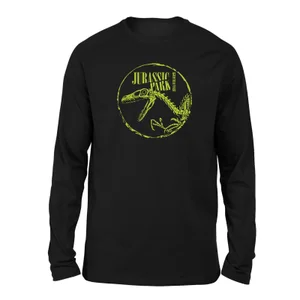 Jurassic Park Skell Unisex Langarm T-Shirt - Schwarz