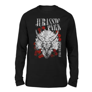 Jurassic Park Islar Nublar 93 Unisex Langarm T-Shirt - Schwarz