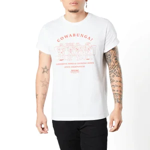 Teenage Mutant Ninja Turtles Chow Down Unisex T-Shirt - Weiß