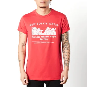 Teenage Mutant Ninja Turtles Justice By The Slice Unisex T-Shirt - Rot