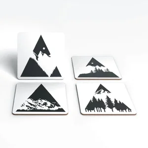 Mountains Coaster Set