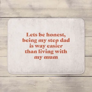 Lets Be Honest Bath Mat