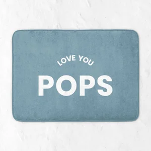 Love You Pops Bath Mat