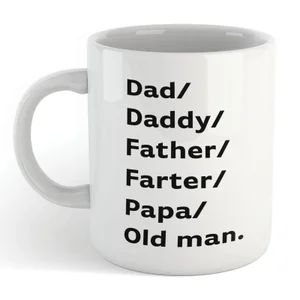 Dad/daddy/father... Mug
