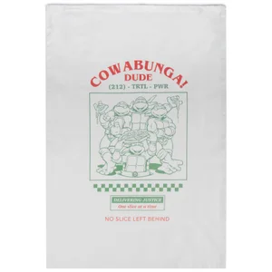 Teenage Mutant Ninja Turtles Cowabunga Cotton Tea Towel - Wit
