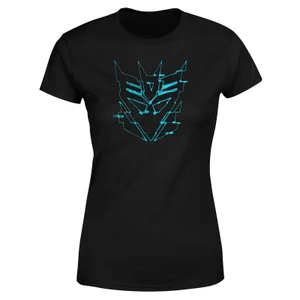 Transformers Decepticon Glitch Women's T-Shirt - Black