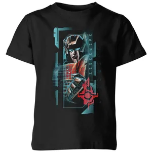 Transformers Sideswipe Glitch Kinder T-Shirt - Schwarz