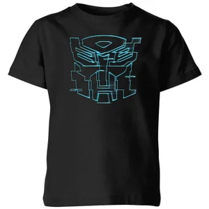 Transformers Autobot Glitch Kinder T-Shirt - Schwarz
