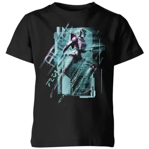 Transformers Arcee Tech Kinder T-Shirt - Schwarz