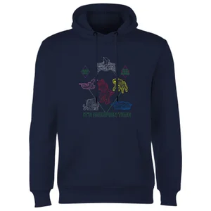 Power Rangers Dinozords Bluprint Hoodie - Blauw