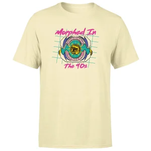 Power Rangers Morphed Into 90's Unisex T-Shirt - Weiß Vintage Wash