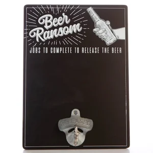 Beer Ransom Memo Board