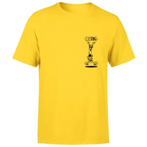 CatDog Pocket Unisex T-Shirt - Geel