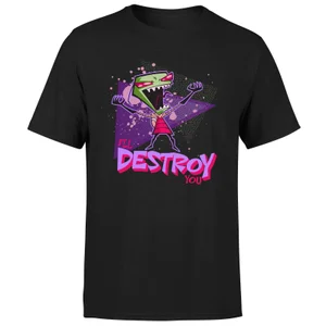 Invader Zim I'll Destroy You Herren T-Shirt - Schwarz