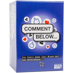 Comment Below Adult Party Game
