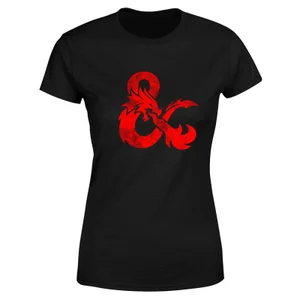 Dungeons & Dragons Ampersand Damen T-Shirt - Schwarz