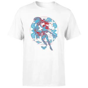 Wonder Woman Amazonian Men's T-Shirt - Wit