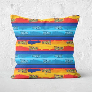 Back to the Future Square Cushion