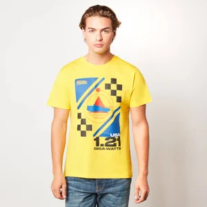 Zurück in die Zukunft 1.21 Giga-watts Unisex T-Shirt - Gelb