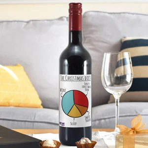 WotNot Creations 'Christmas Diet' Wine