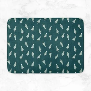 Christmas Tree Bath Mat