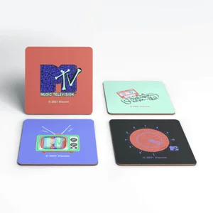 MTV 4 Onderzetter Set