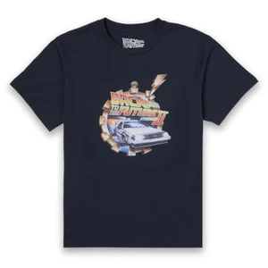 Zurück In Die Zukunft Clockwork T-Shirt - Blau