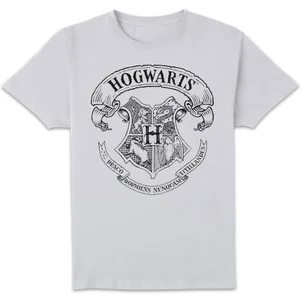 Harry Potter Hogwarts Crest Men's T-Shirt - White