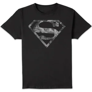 DC Originals Marble Superman Logo Men's T-Shirt - Black