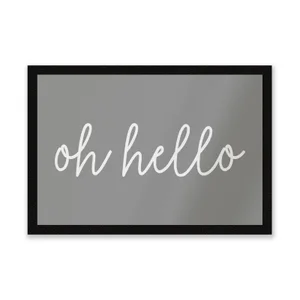 Oh Hello Entrance Mat