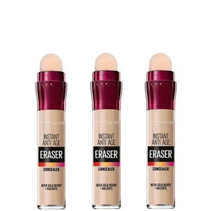 Maybelline Eraser Eye Concealer Light x 3 (Worth £29.97)