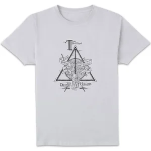 Harry Potter Three Dragons White Men's T-Shirt - White