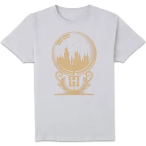 Harry Potter Hogwarts Snowglobe Men's T-Shirt - White