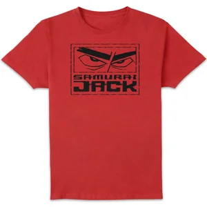 Samurai Jack Stylised Logo Men's T-Shirt - Red