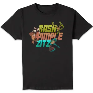 Battletoads Rash Pimple Zitz Unisex T-Shirt - Black