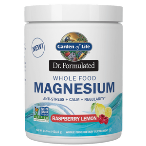 Whole Food Magnesium Powder－全天然食物鎂粉－覆盆子檸檬－421.5 公克