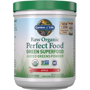 Raw Organic Perfect Food Green Superfood - Apple - 231g